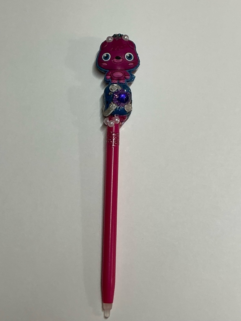 Pink Poppet Character Decor Monster Stylus Pen Cute Top